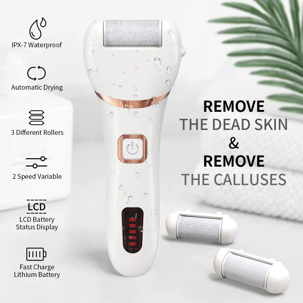 Hot sale Charged Electric Foot File for Heels Grinding Pedicure Tools Professional Foot Care Tool Dead Hard Skin Callus Remover