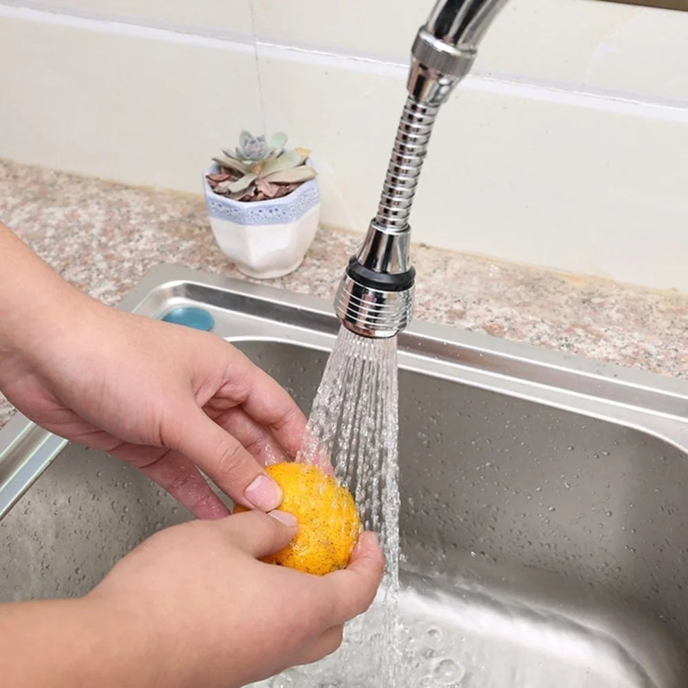 360 Degree Rotate Faucet Nozzle Faucet Aerator Kitchen Sprayer Head Water Saving Taps Applications for Kitchen Shower Faucet