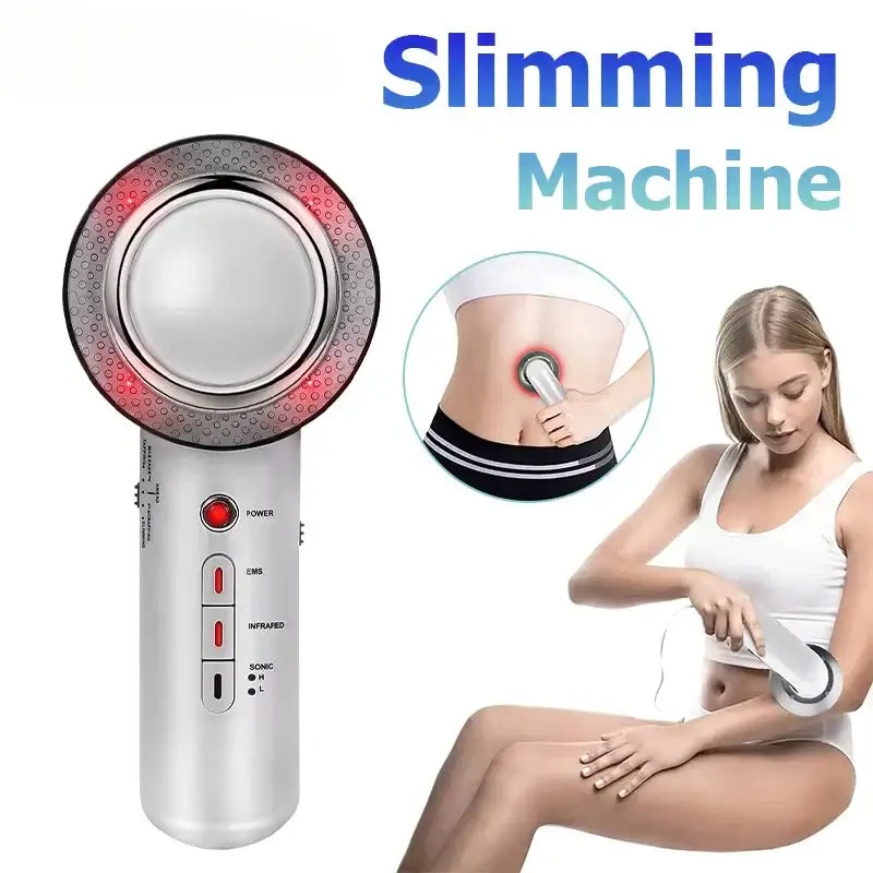 3 IN 1 EMS Ultrasonic Cavitation Weight Loss Machine Anti Cellulite Fat Burner Infrared Slimming Machin Beauty Apparatus Care
