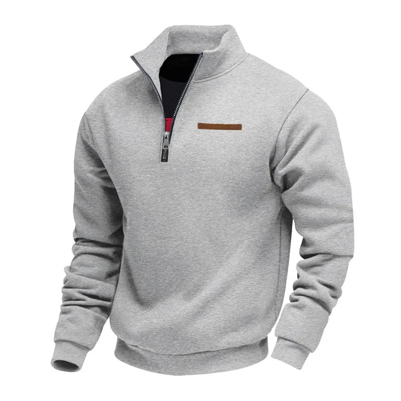 American autumn and winter heavy fleece long-sleeved men&