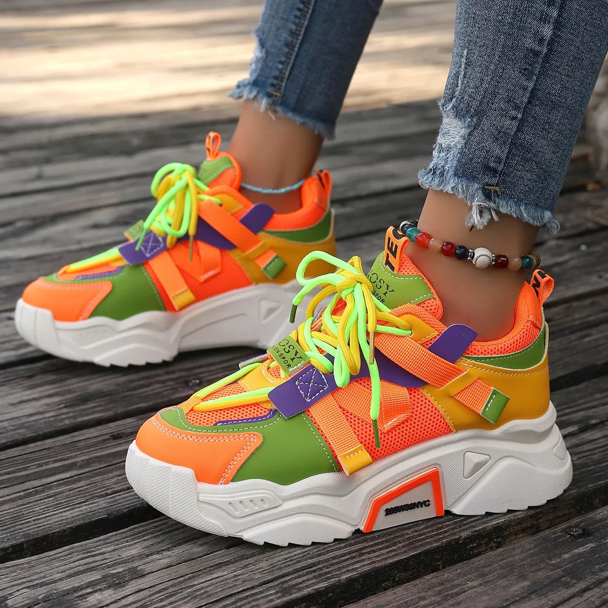 Women Sneakers 2024 New Spring Autumn Designer Shoes Lightweight Comfortable Sneakers Women Outdoor Platform Shoes for Women