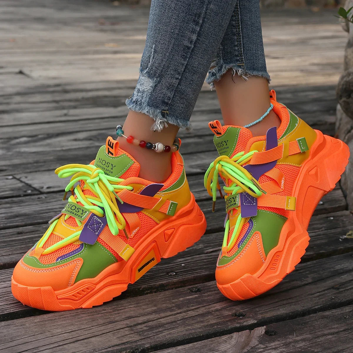 Women Sneakers 2024 New Spring Autumn Designer Shoes Lightweight Comfortable Sneakers Women Outdoor Platform Shoes for Women