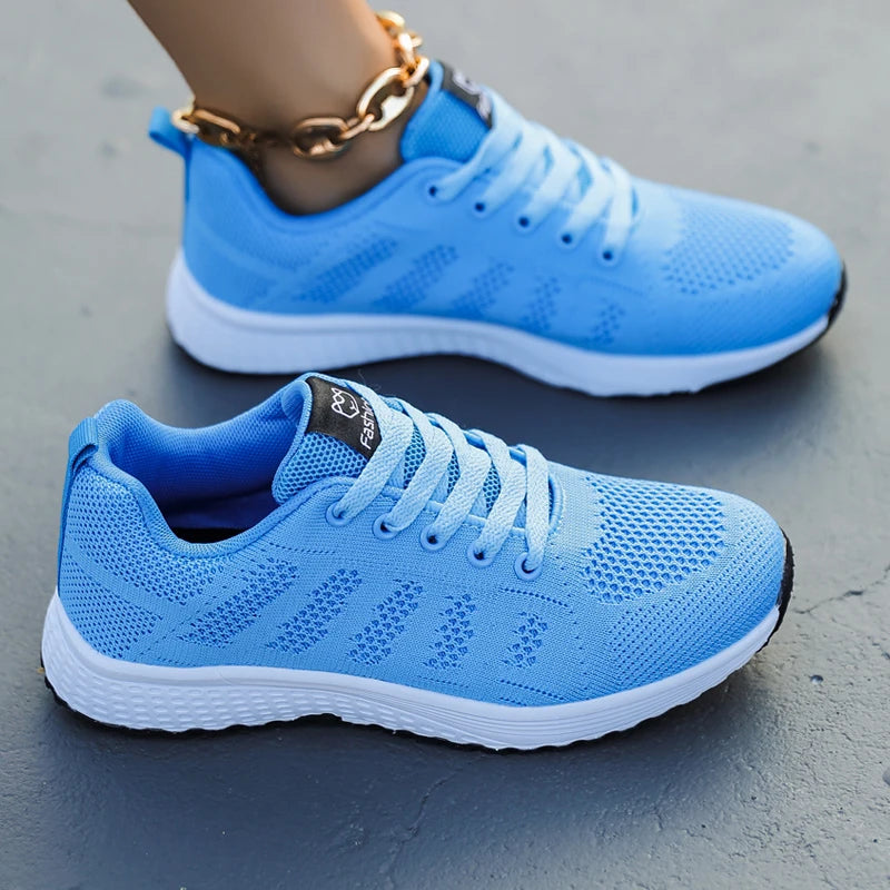 Sneakers for Women 2024 Trend Comfortable Woman Shoes Summer Footwear Breathable Casual Sport Running Walking Shoes Luxury Brand