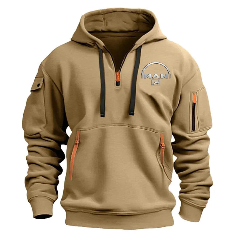 Half zipper Men&