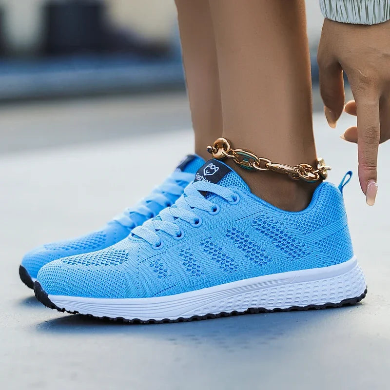 Sneakers for Women 2024 Trend Comfortable Woman Shoes Summer Footwear Breathable Casual Sport Running Walking Shoes Luxury Brand