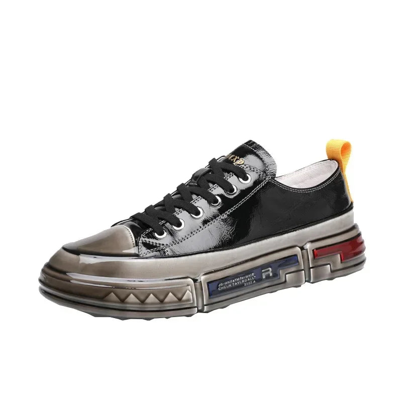 men sneakers Shoes for Men Man Male Genuine Leather Casual Shoes Man Fashion Comfortable Luxury Designer male Shoess
