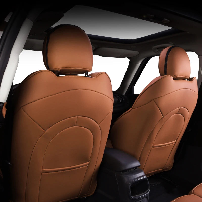 Car Accessories for MINI Cooper R50 R53 HATCHBACK R55 Clubman R56 R57 CABRIO R60 Countryman Custom Seat Covers Leather Pad