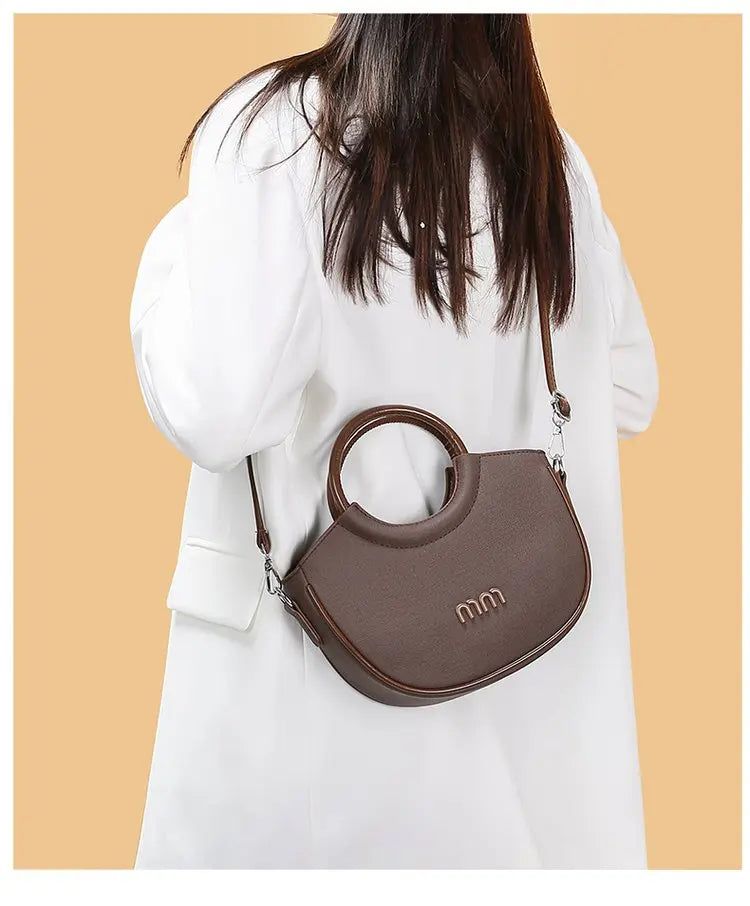 High End Fashionable Bag for Women Classic Elegant Luxury Leather Trendy Paris Designer Vintage Casual Simple Style
