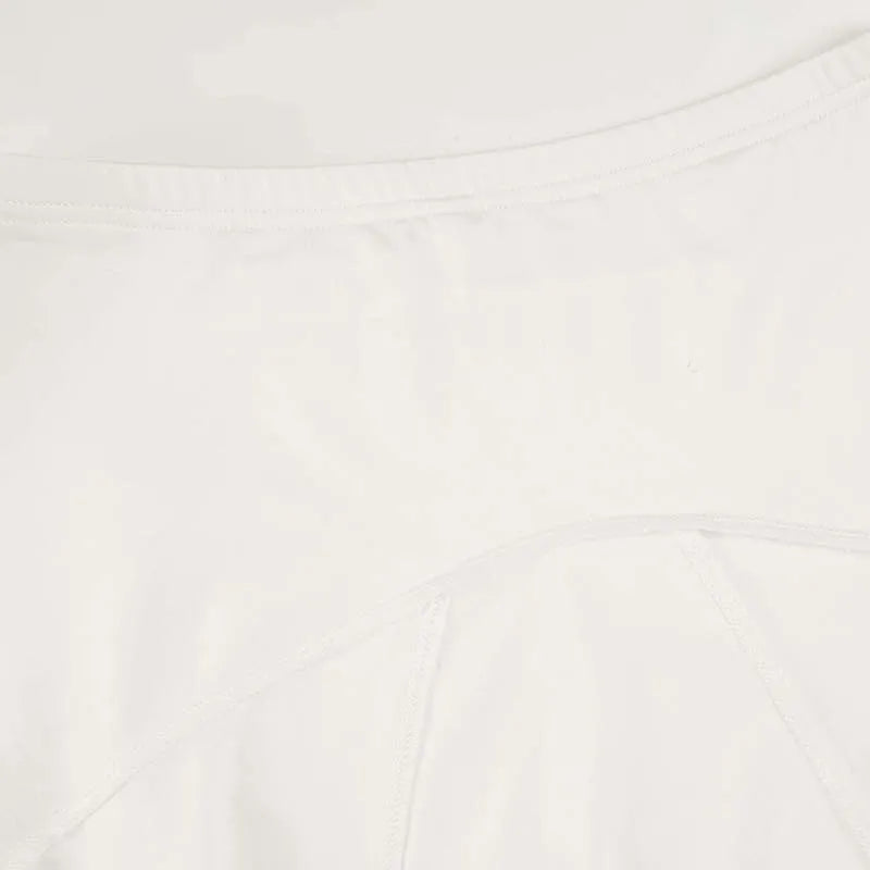 Vacation style temperament irregular European and American fashion spicy girl mid length skirt