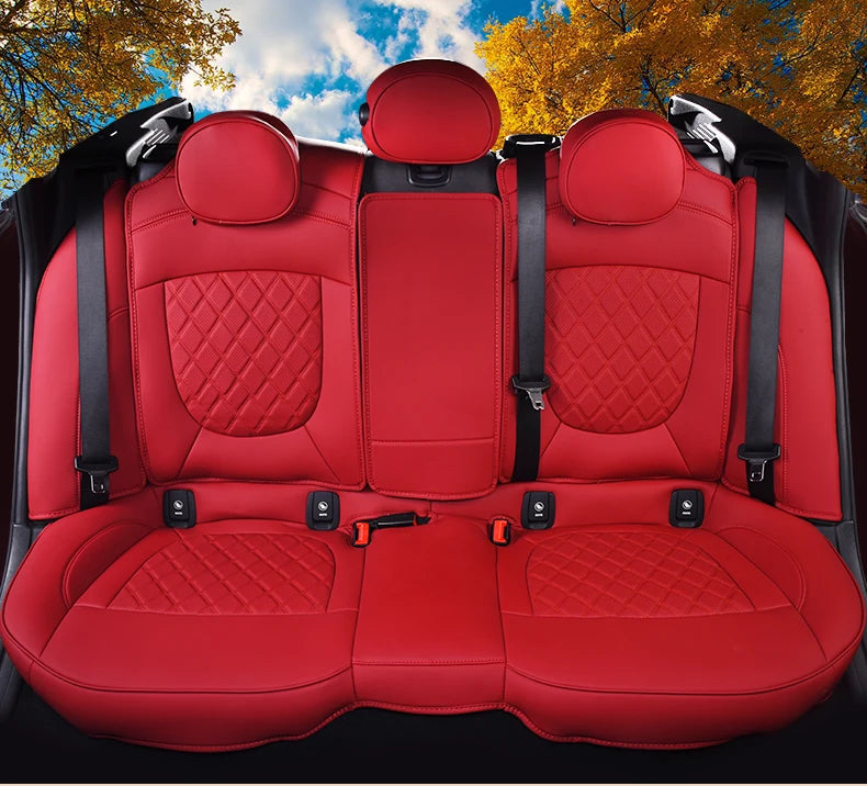 Car Accessories for MINI Cooper R50 R53 HATCHBACK R55 Clubman R56 R57 CABRIO R60 Countryman Custom Seat Covers Leather Pad