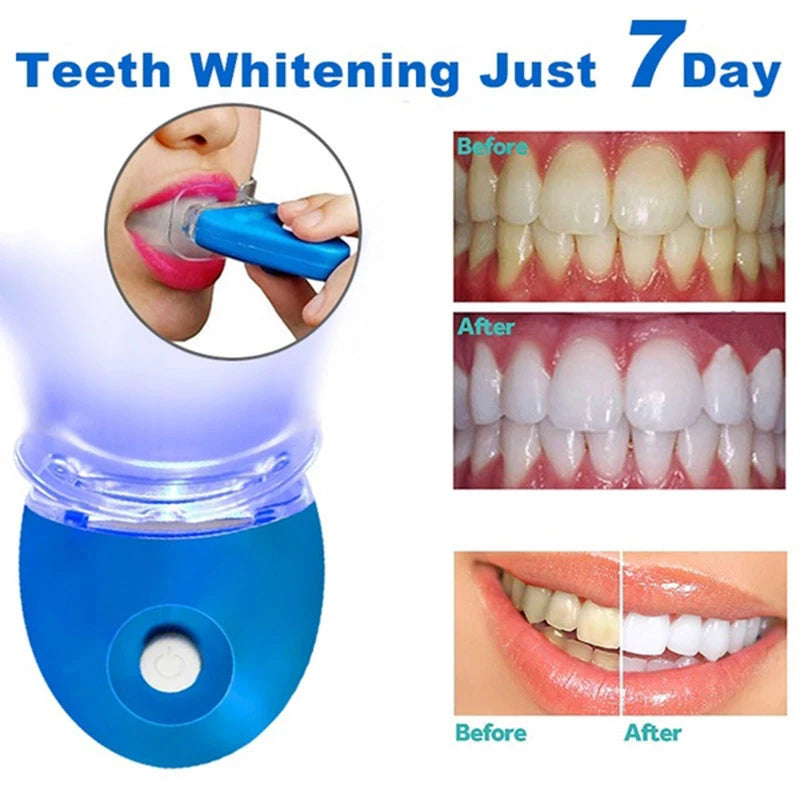 Teeth Light LED Blue Light Whitening Kit Teeth beauty Machine Utilizes Cold Light Technology Personal Dentals Treatments 