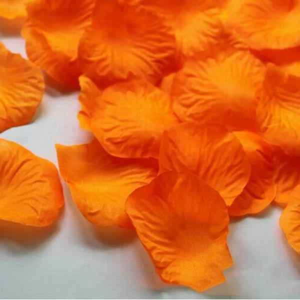 Romantic Artificial Flower Red Rose Petals Fake Petals Flowers For Festive Party Valentine Wedding Decoration Supplies