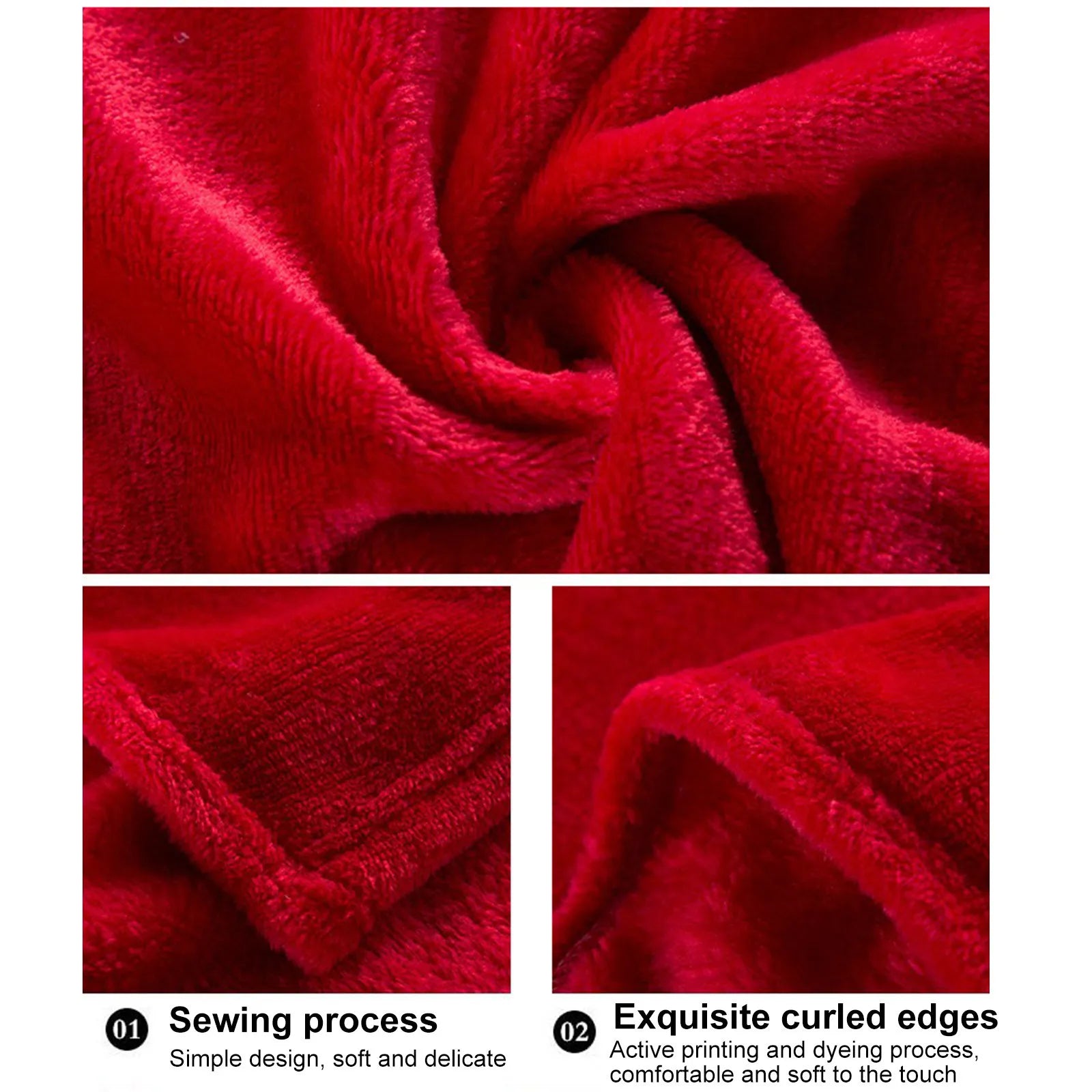 Fleece Blankets Single Twin Blanket For Bed, Full Size Fleece Throw Blanket, Warm Blanket For Winter, Shoulder Knee Cozy Blanket