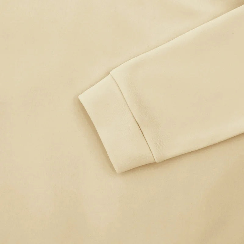 American autumn and winter heavy fleece long-sleeved men&