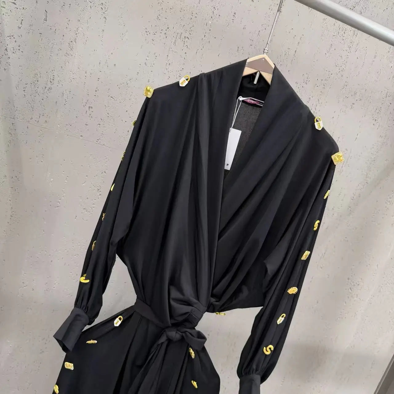 High Street Fashion Heavy Industry Metal DressWomen&