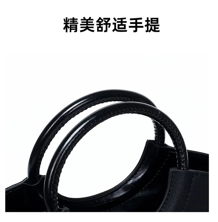 High End Fashionable Bag for Women Classic Elegant Luxury Leather Trendy Paris Designer Vintage Casual Simple Style