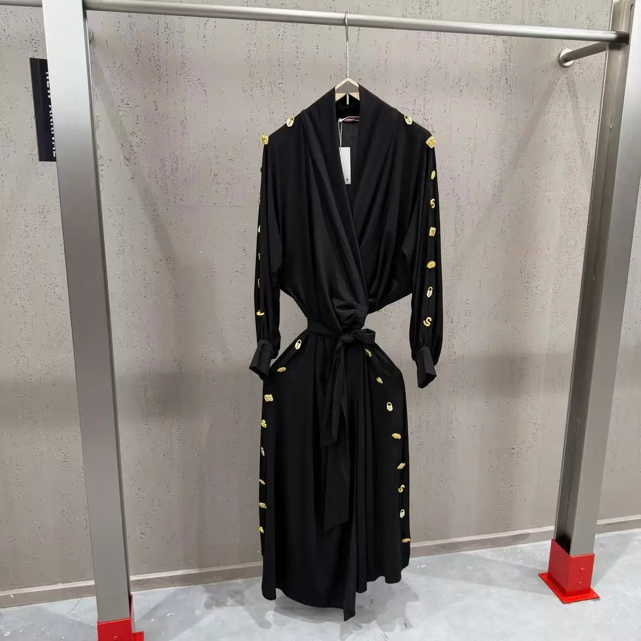 High Street Fashion Heavy Industry Metal DressWomen&