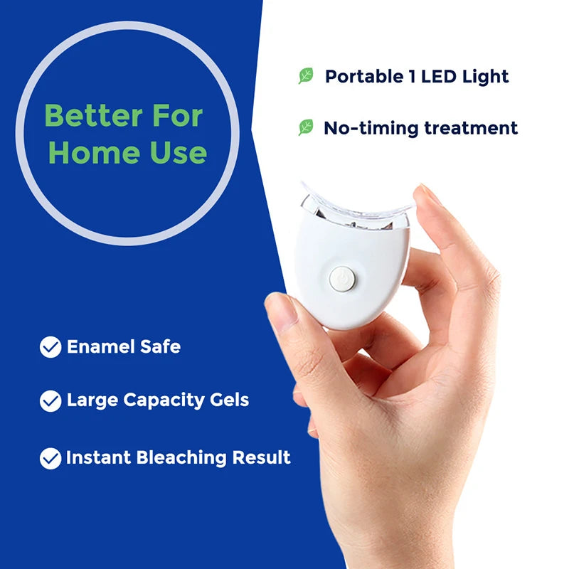 Teeth Light LED Blue Light Whitening Kit Teeth beauty Machine Utilizes Cold Light Technology Personal Dentals Treatments 