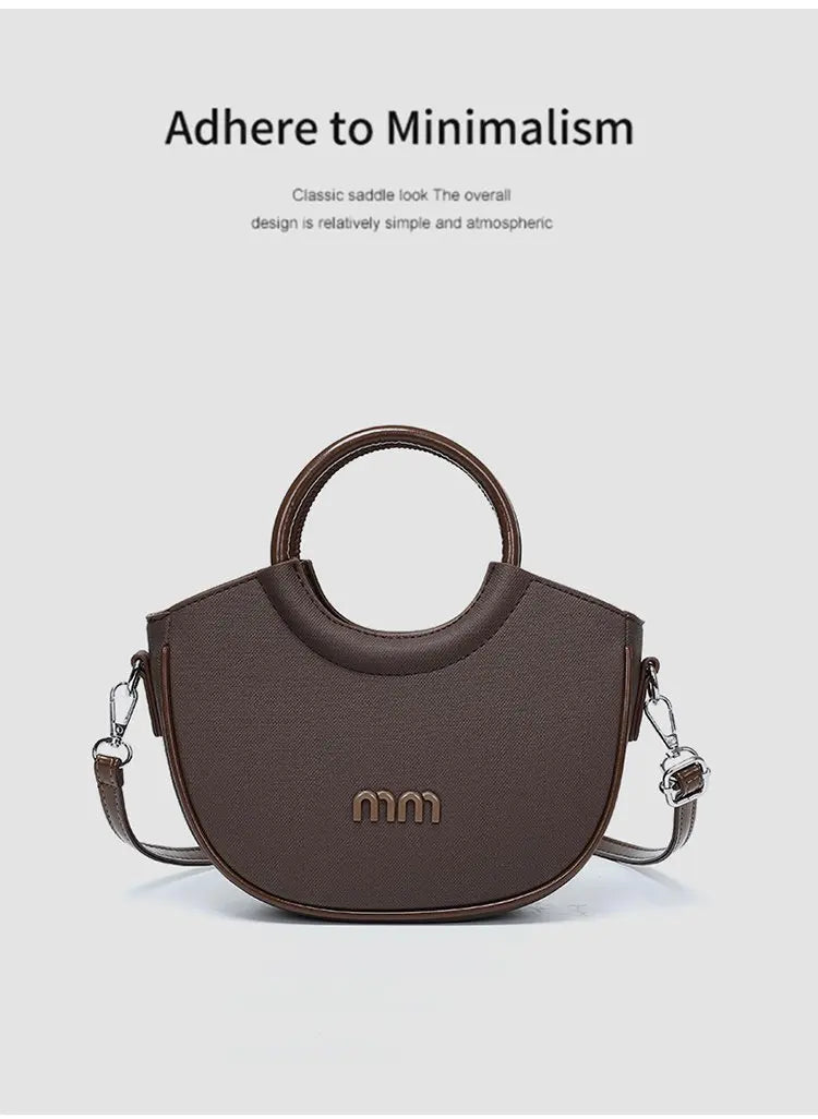 High End Fashionable Bag for Women Classic Elegant Luxury Leather Trendy Paris Designer Vintage Casual Simple Style