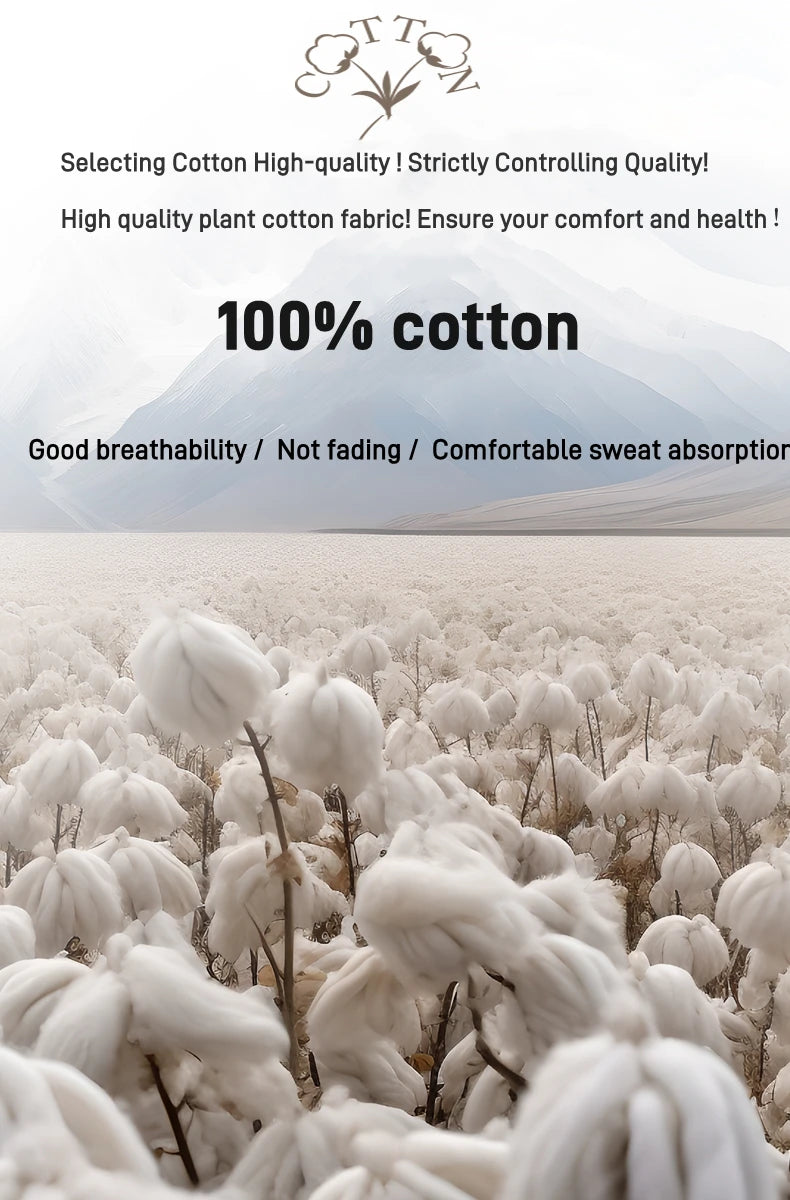 100% cotton men&