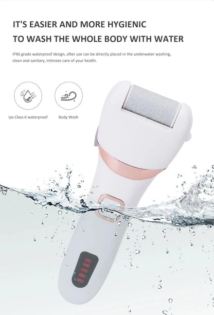 Hot sale Charged Electric Foot File for Heels Grinding Pedicure Tools Professional Foot Care Tool Dead Hard Skin Callus Remover