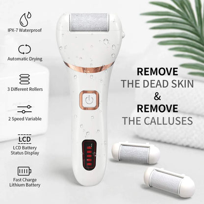Hot sale Charged Electric Foot File for Heels Grinding Pedicure Tools Professional Foot Care Tool Dead Hard Skin Callus Remover