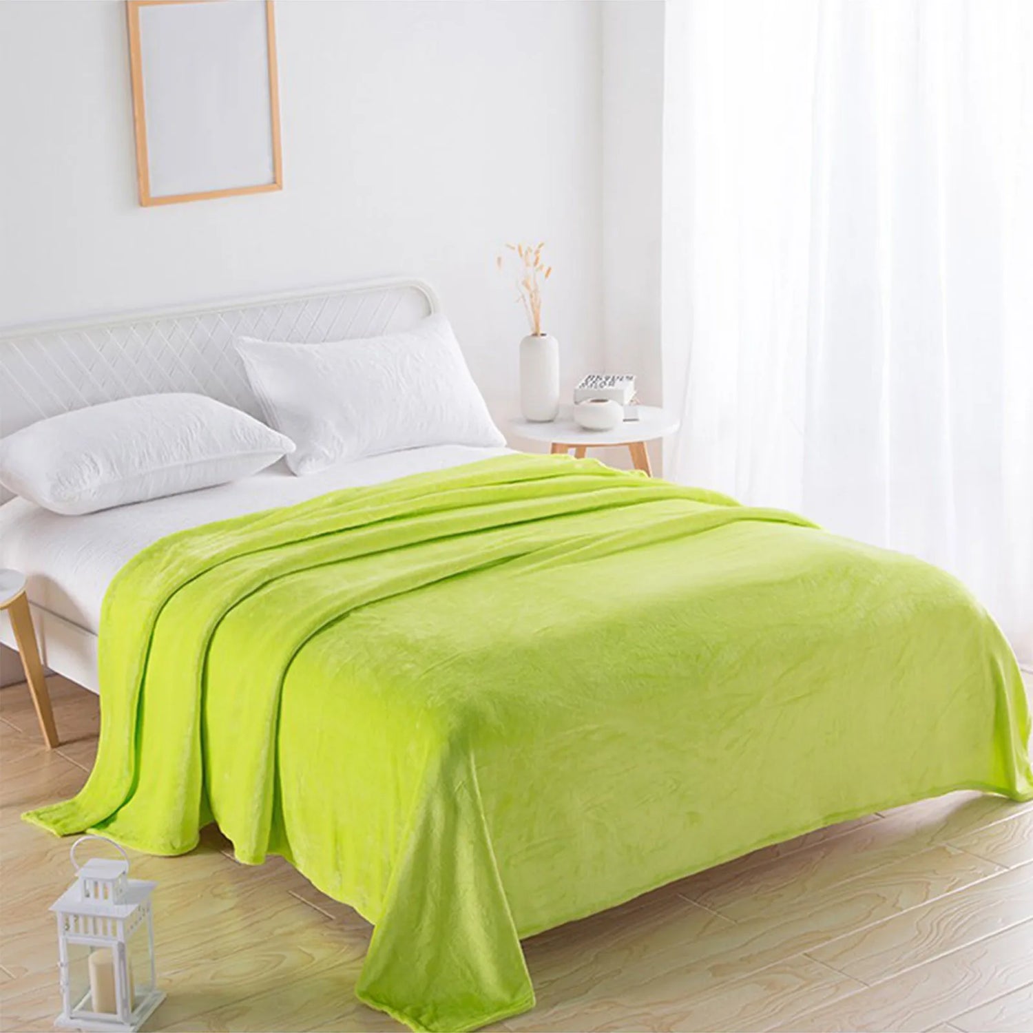 Fleece Blankets Single Twin Blanket For Bed, Full Size Fleece Throw Blanket, Warm Blanket For Winter, Shoulder Knee Cozy Blanket