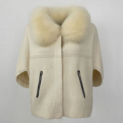 Knitwear Woman Clothes for Women Autumn European Fashion Knitted Sweater Real Fur Coat Natural Fox Fur Jacket Spring Cardigan