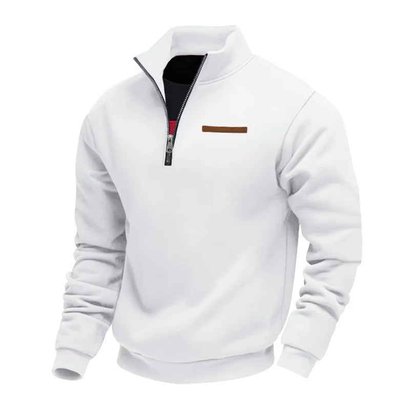 American autumn and winter heavy fleece long-sleeved men&