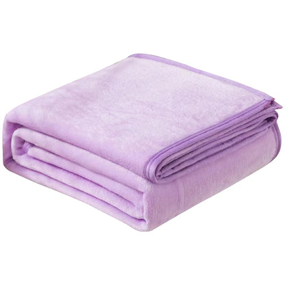Fleece Blankets Single Twin Blanket For Bed, Full Size Fleece Throw Blanket, Warm Blanket For Winter, Shoulder Knee Cozy Blanket