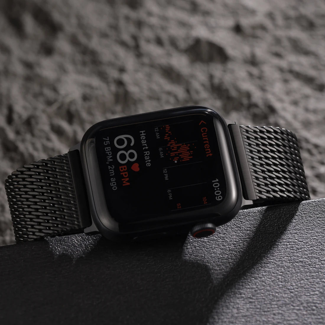 Luxury Milanese Mesh Apple Watch Ultra 2 Band, 316L Stainless Steel Watch Strap, For Apple Watch 49mm 45mm 44mm 41mm 40mm