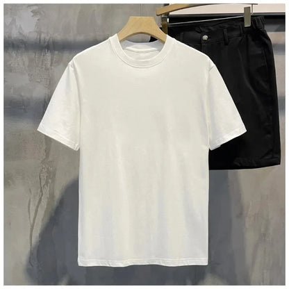 Heavyweight, Sheer Fabric. American-style Retro Pure Cotton Men&