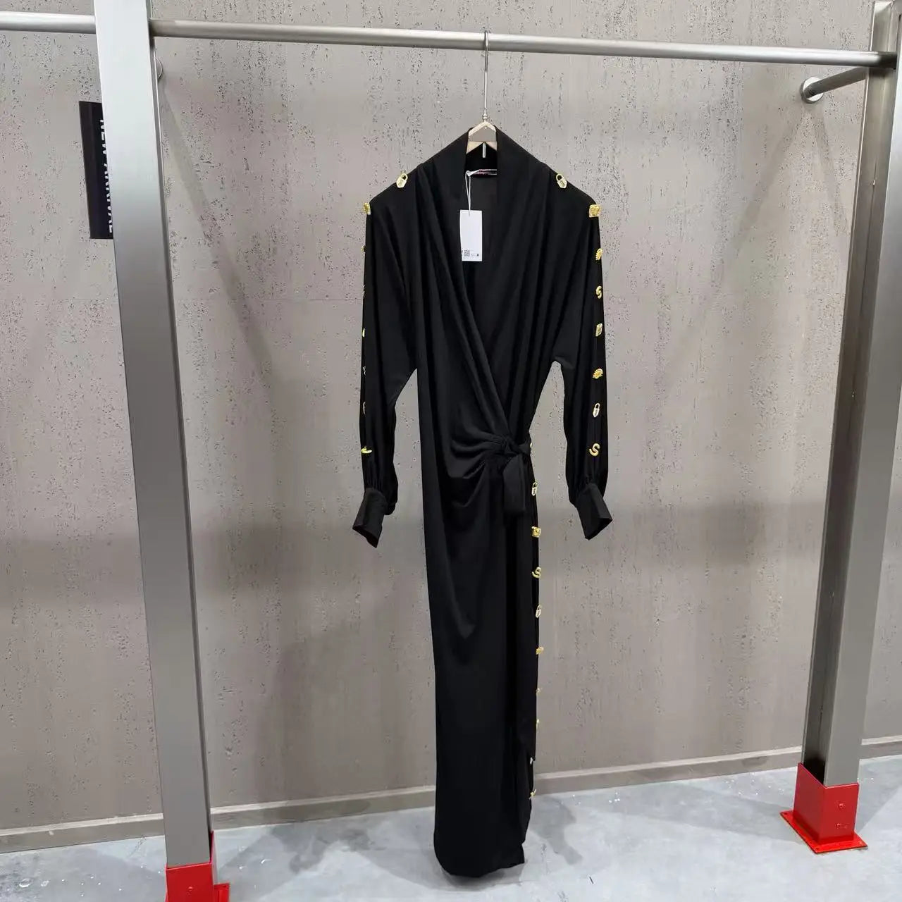 High Street Fashion Heavy Industry Metal DressWomen&
