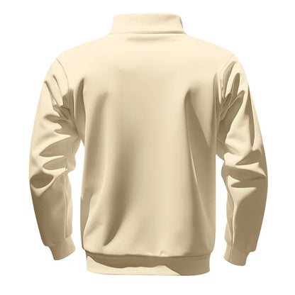 American autumn and winter heavy fleece long-sleeved men&