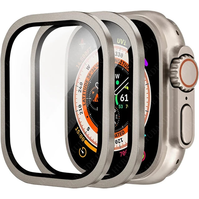 Tempered Glass for Apple Watch Ultra 49mm Screen Protector Anti-Scratch for Smartwatch Apple Watch 8 Pro 49mm HD Glass Protectiv