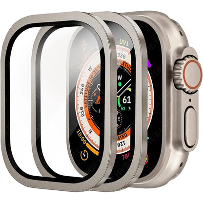 Tempered Glass for Apple Watch Ultra 49mm Screen Protector Anti-Scratch for Smartwatch Apple Watch 8 Pro 49mm HD Glass Protectiv