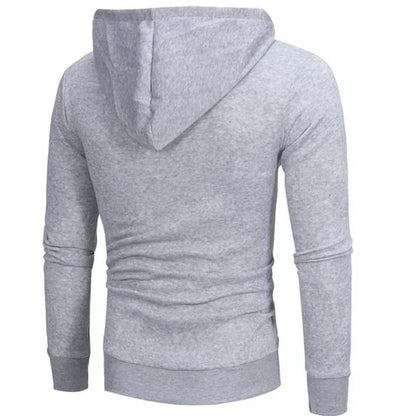 Mens Tracksuit Zipper Hoodies+Sweatpants 2-Piece Set Autumn Winter Male Daily Casual Sports Jackets Jogging Suit Tops Or Pants