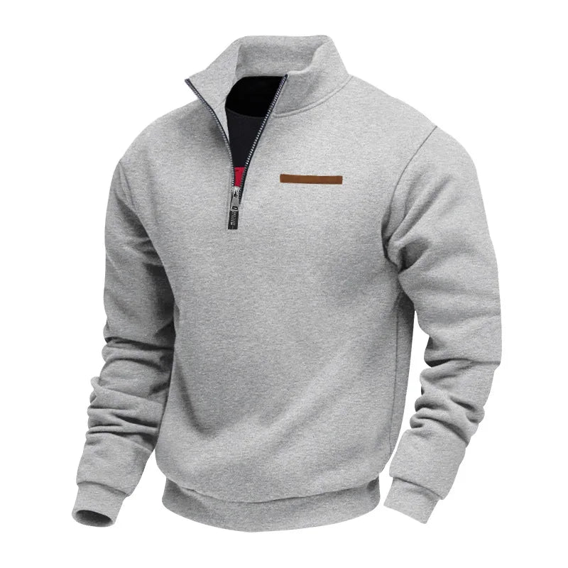 American autumn and winter heavy fleece long-sleeved men&