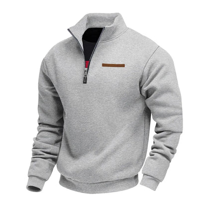 American autumn and winter heavy fleece long-sleeved men&