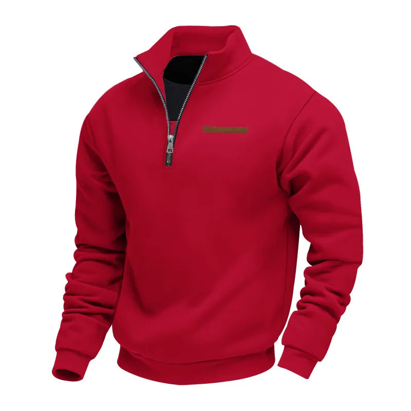 American autumn and winter heavy fleece long-sleeved men&