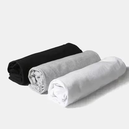 Heavyweight, Sheer Fabric. American-style Retro Pure Cotton Men&