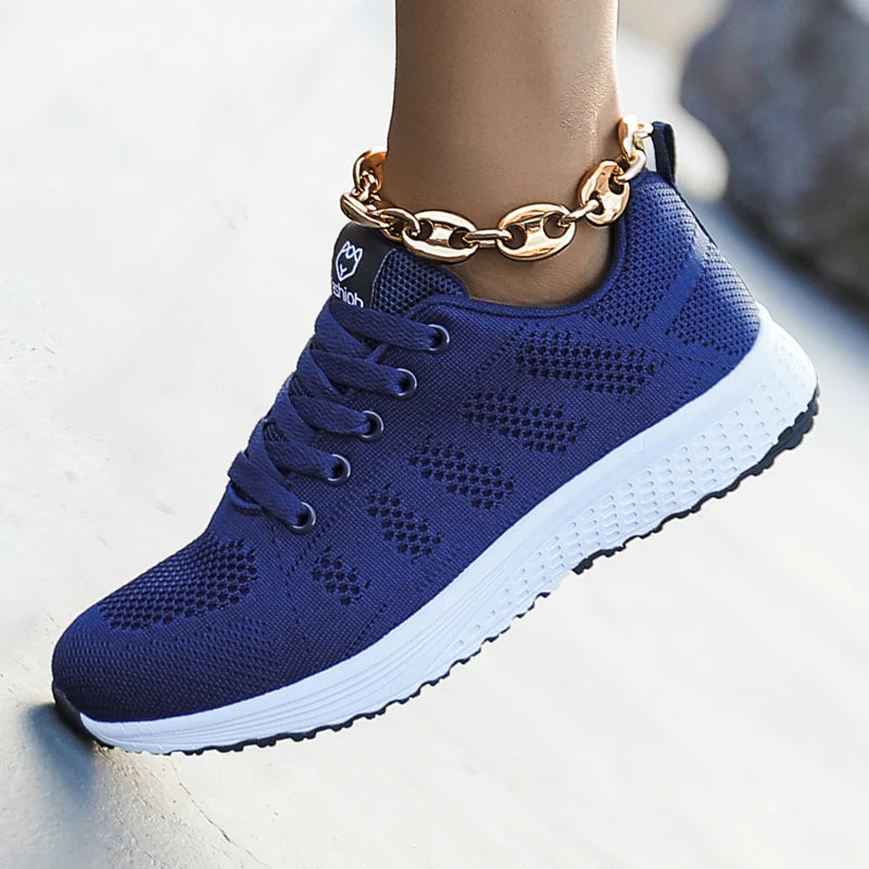Sneakers for Women 2024 Trend Comfortable Woman Shoes Summer Footwear Breathable Casual Sport Running Walking Shoes Luxury Brand