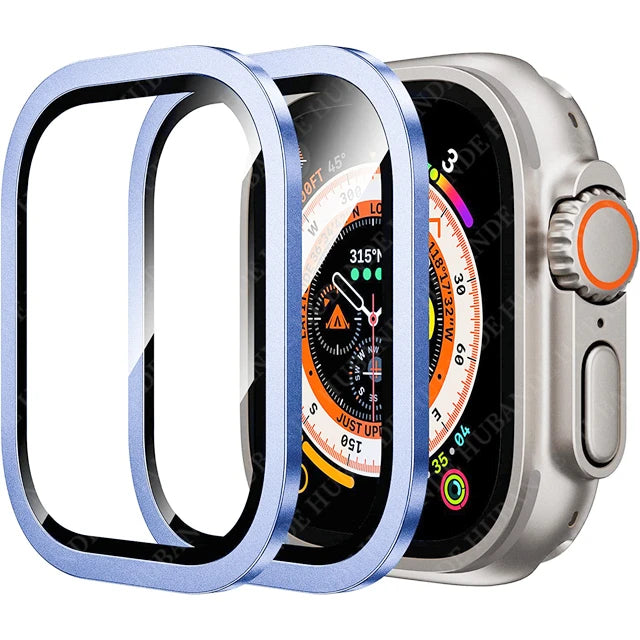 Tempered Glass for Apple Watch Ultra 49mm Screen Protector Anti-Scratch for Smartwatch Apple Watch 8 Pro 49mm HD Glass Protectiv
