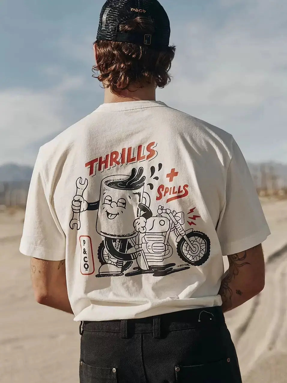 Heavyweight, Sheer Fabric. American-style Retro Pure Cotton Men&