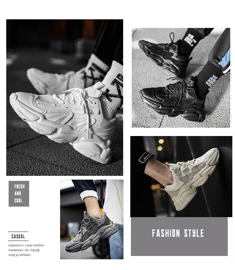 Brand Designer Sneakers for Man Fashion New Men&