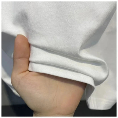Heavyweight, Sheer Fabric. American-style Retro Pure Cotton Men&