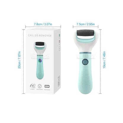 Wireless Foot Grinder USB Recharge Waterproof Anti Callus Dead Skin Cracks Pedicure Shaver Remove Dry Dead Cracked