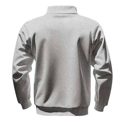 American autumn and winter heavy fleece long-sleeved men&