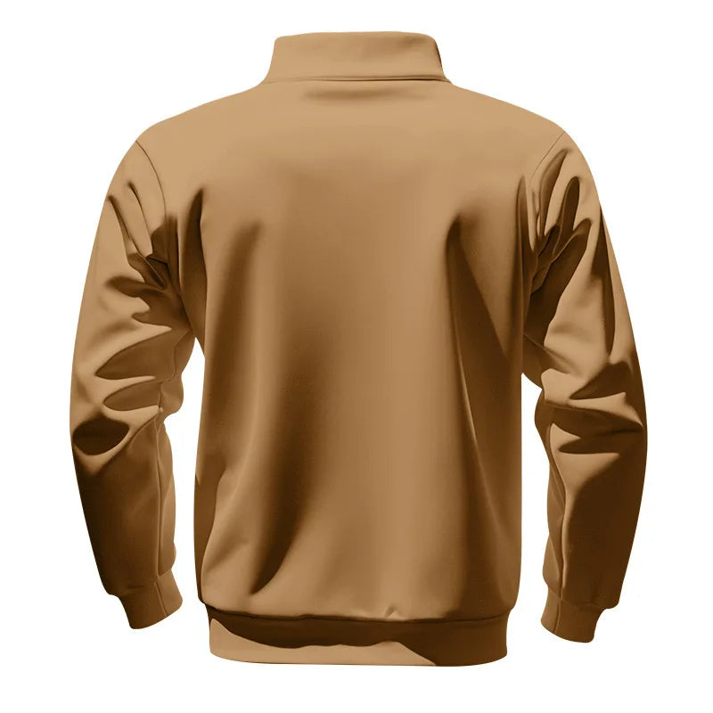 American autumn and winter heavy fleece long-sleeved men&