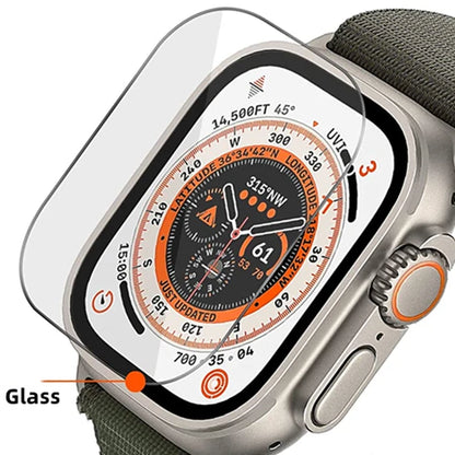 Tempered Glass for Apple Watch Ultra 49mm Screen Protector Anti-Scratch for Smartwatch Apple Watch 8 Pro 49mm HD Glass Protectiv